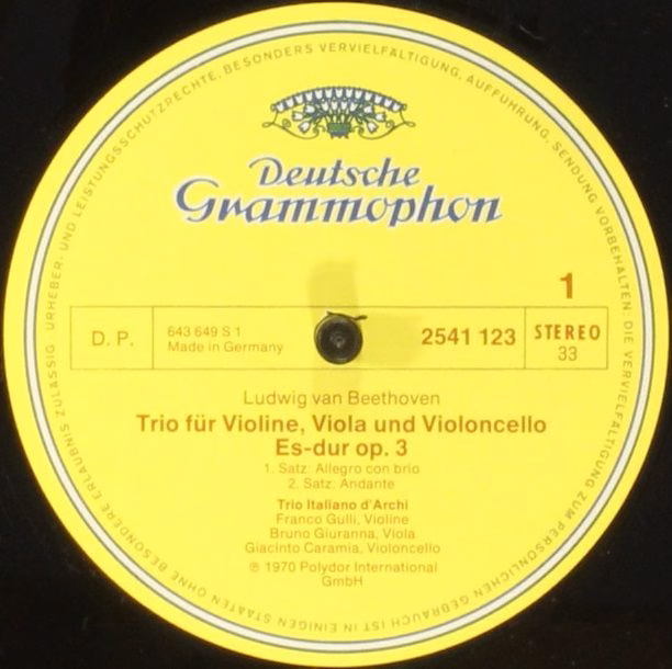 Deutsche Grammophon 2733 004 - Ludwig Van Beethoven, Trio Italia - Image 8