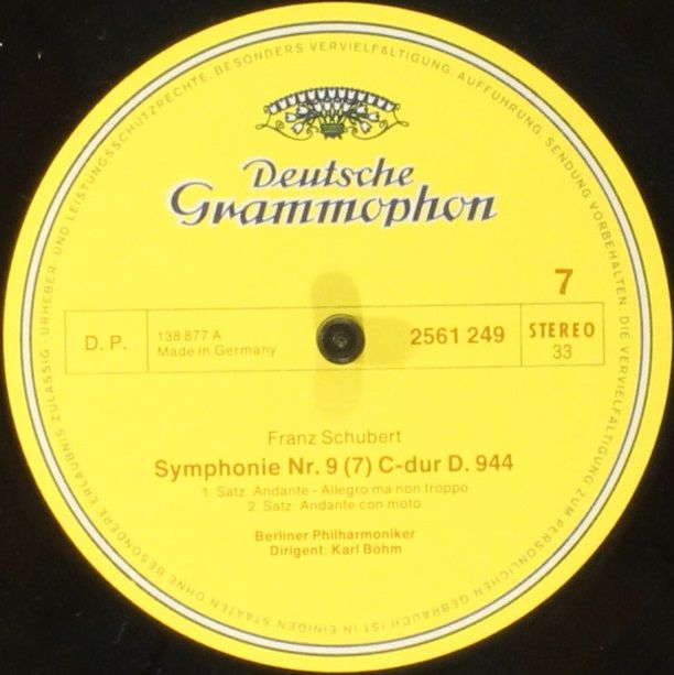 Deutsche Grammophon 2720 062 - Franz Schubert, Karl Böhm, Berlin - Image 13