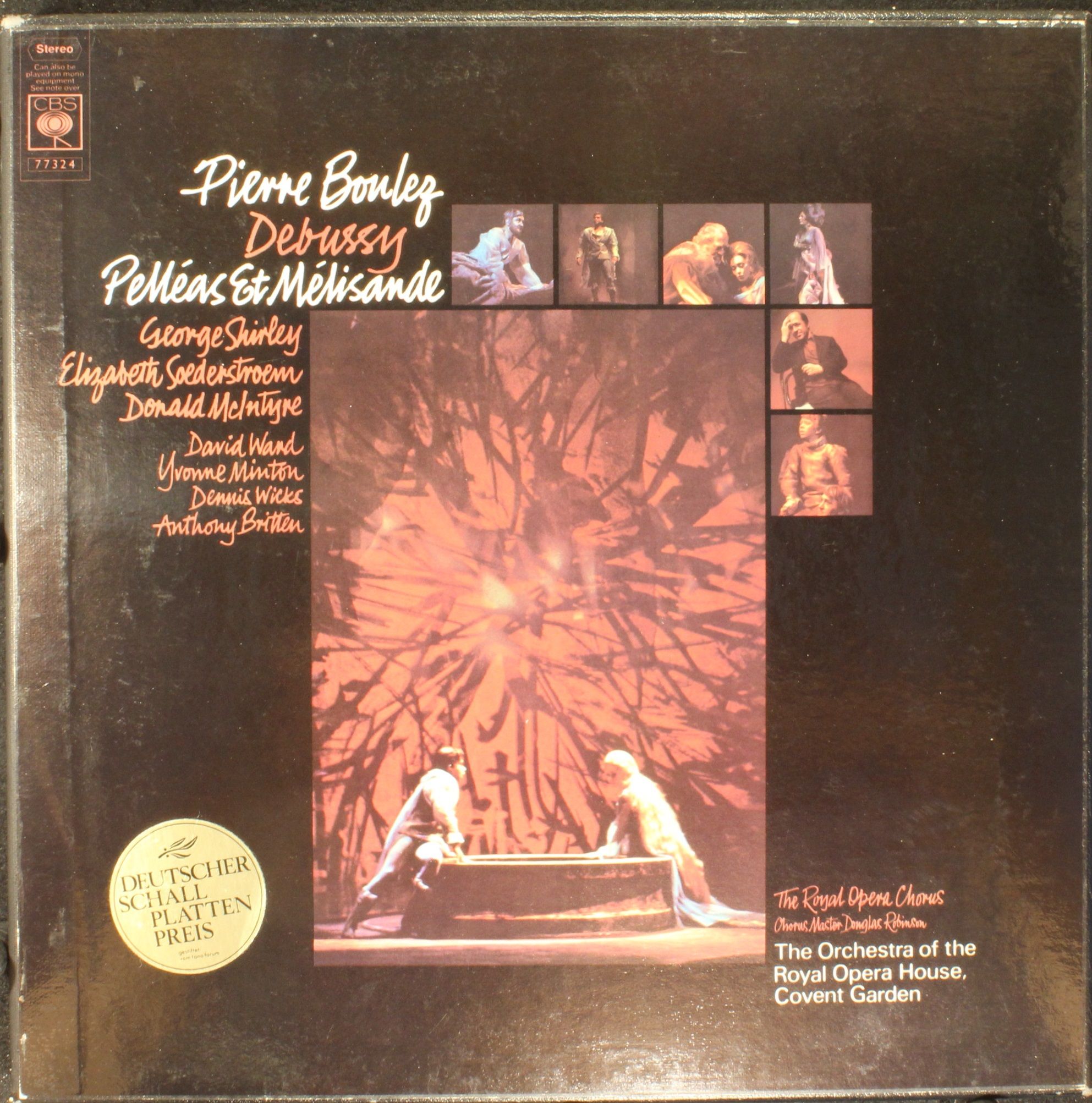 CBS 77324 - Claude Debussy, Pierre Boulez, George Shirley, Elisa