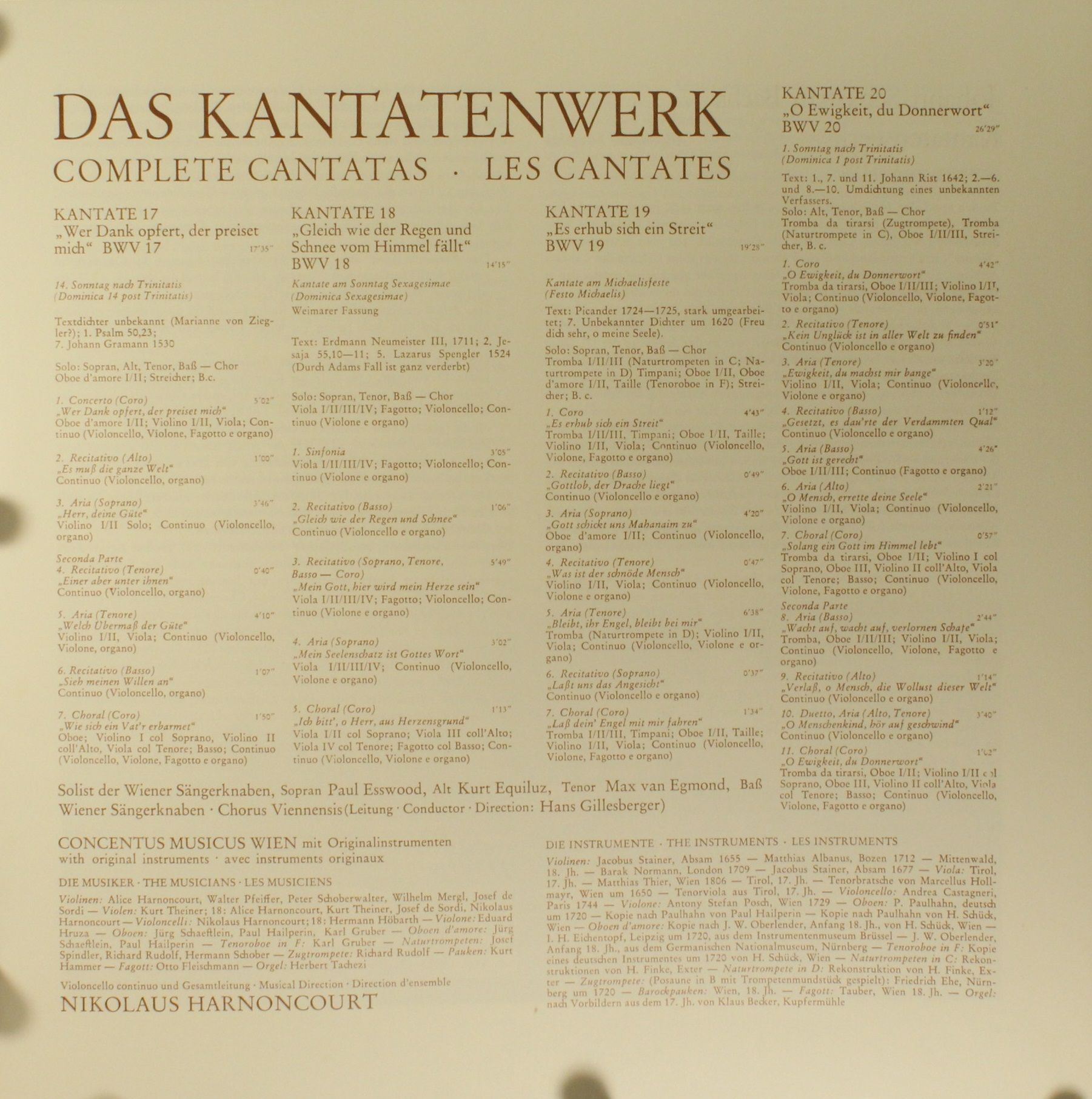 Telefunken SKW 5/1-2 - Johann Sebastian Bach - Das Kantatenwerk - Image 7