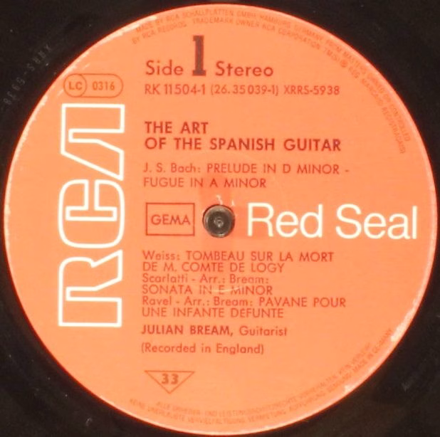 RCA Red Seal RK 11504/1-2 - Julian Bream - Gitarrenmusik Aus Dre - Image 8