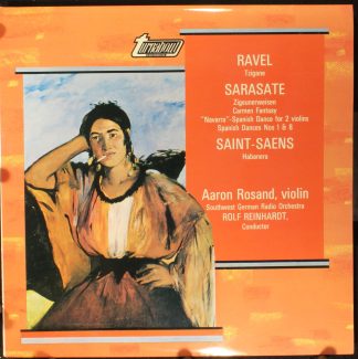 Turnabout TV 34462S - Maurice Ravel, Pablo De Sarasate, Camille