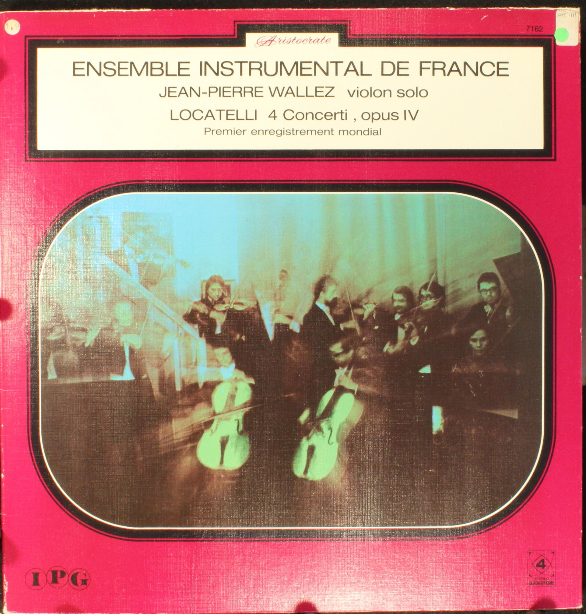 IPG 7.162 - Jean-Pierre Wallez, Ensemble Instrumental De France,
