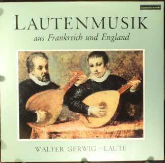 Harmonia Mundi HM 30 180 L - Walter Gerwig - Lautenmusik Aus Fra
