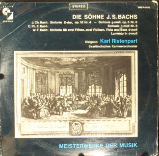 Elite Special SMLP 5012 - Johann Christian Bach, Carl Philipp Em