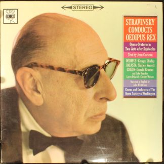 CBS BRG 72131 - Igor Stravinsky - Stravinsky Conducts Oedipus Re