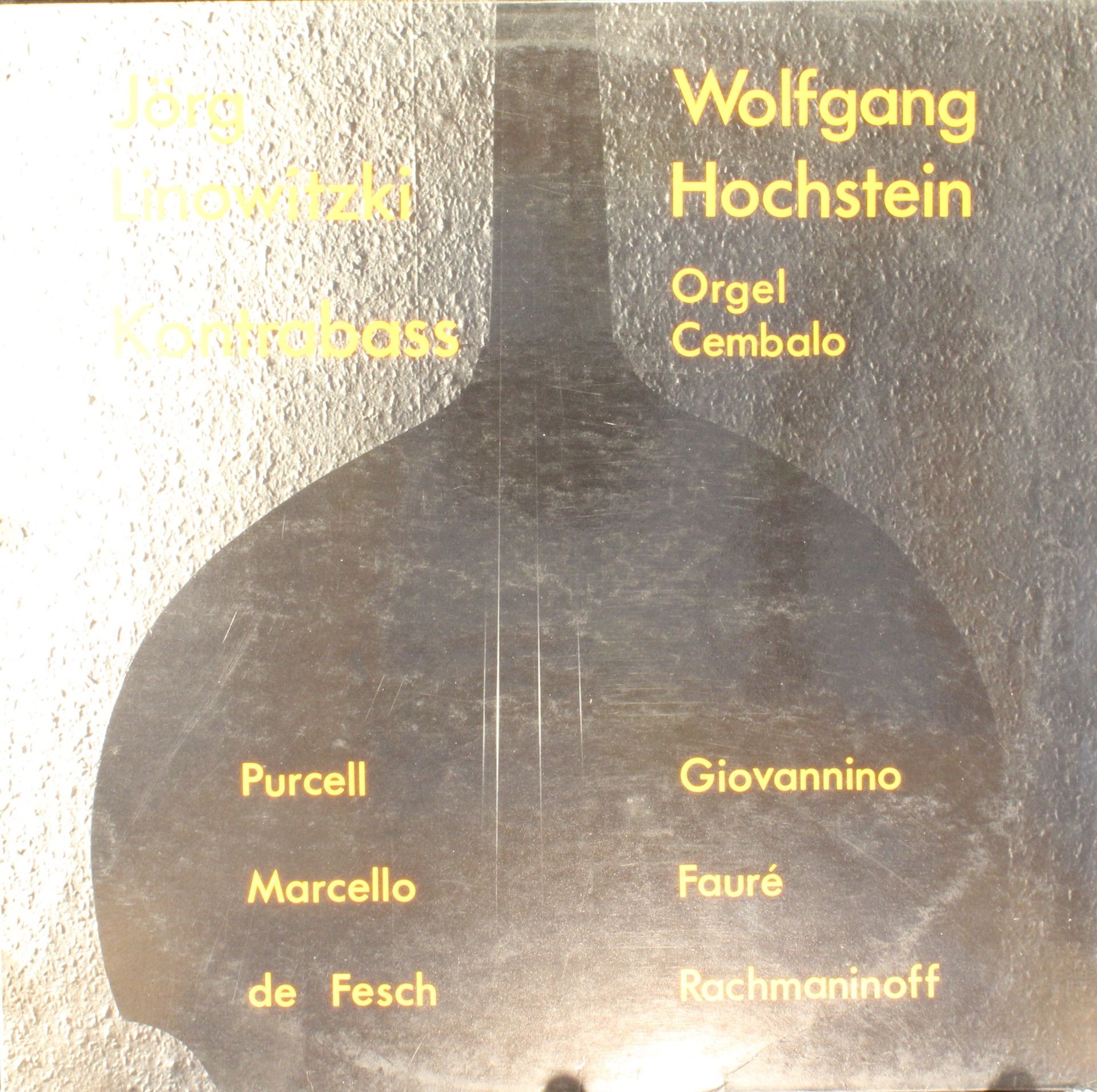 Not On Label VO 7070 - Jörg Linowitzki, Wolfgang Hochstein - Jör