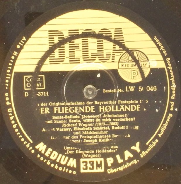 DECCA LW 50 046 - Various - Der Fliegende Holländer Aus Der Orig - Image 4