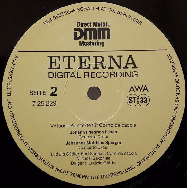 Eterna 7 29 229 - Ludwig Güttler, Virtuosi Saxoniae - Virtuose K - Image 4