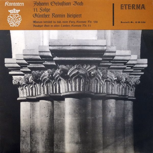 Eterna 8 20 526 - Johann Sebastian Bach, Günther Ramin - Warum B