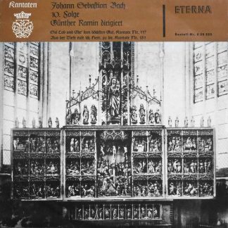 Eterna 8 20 525 - Johann Sebastian Bach, Günther Ramin - Sei Lob