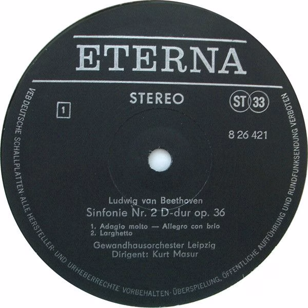 Eterna 8 26 421-422 - Ludwig van Beethoven, Anna Tomowa-Sintow, - Image 7