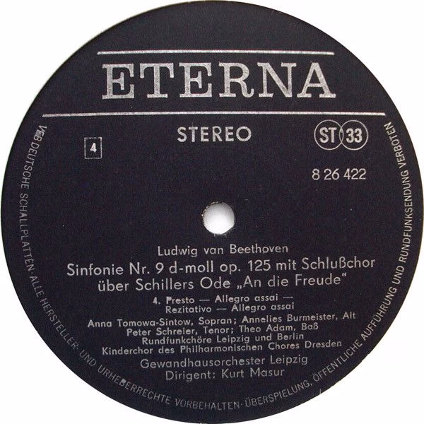 Eterna 8 26 421-422 - Ludwig van Beethoven, Anna Tomowa-Sintow, - Image 13
