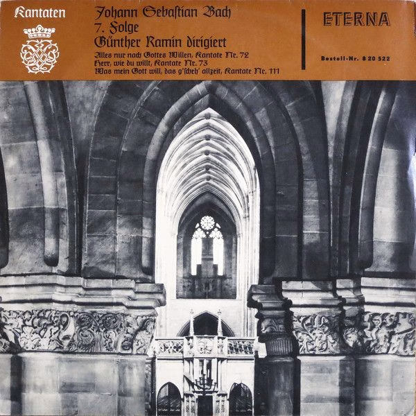 Eterna 8 20 522 - Johann Sebastian Bach, Günther Ramin - Alles N