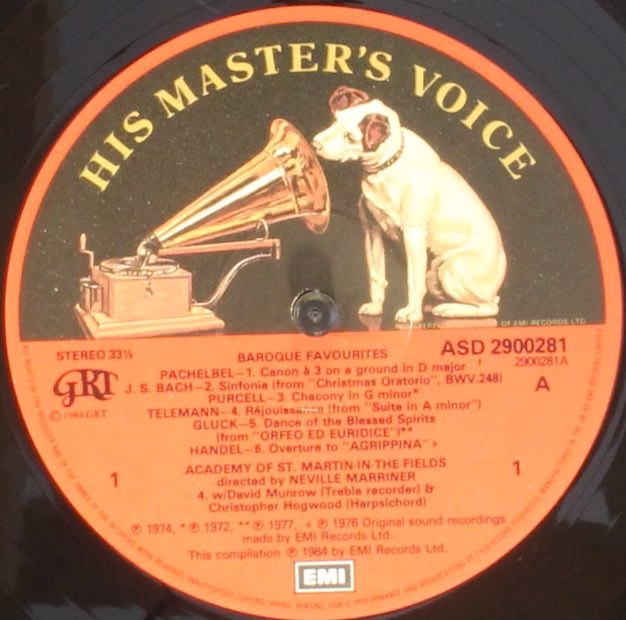 His Master's Voice 62018 - Various - The Golden Age Of Baroque - Image 8