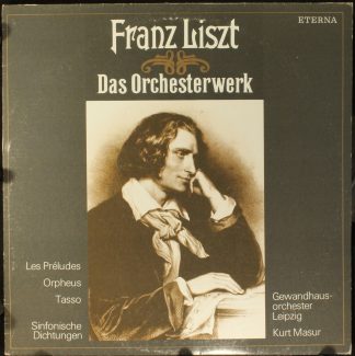 Eterna 8 27 290 - Franz Liszt, Gewandhausorchester Leipzig, Kurt