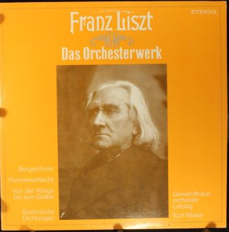 Eterna 8 27 545 - Franz Liszt, Gewandhausorchester Leipzig, Kurt