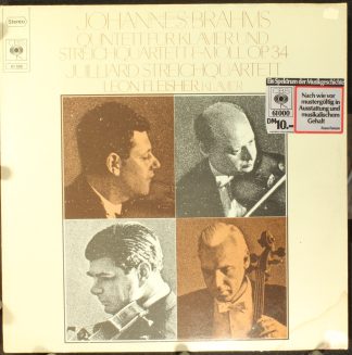 CBS 61 550 - Johannes Brahms, Juilliard String Quartet, Leon Fle