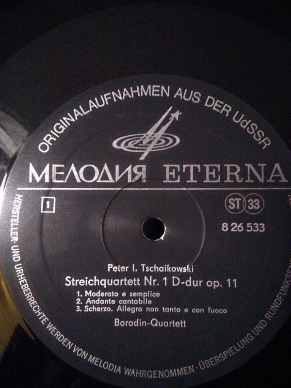 Melodia Eterna 8 26 533 - Pyotr Ilyich Tchaikovsky, Borodin Stri - Image 3