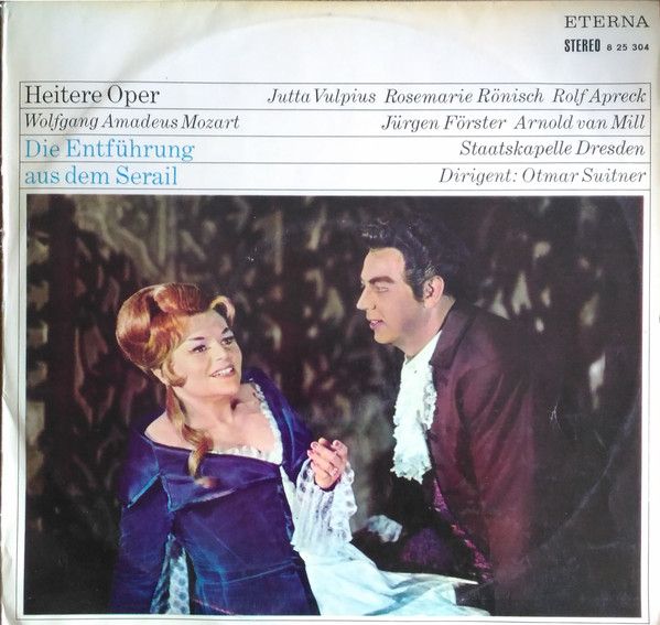 Eterna 8 25 304 - Wolfgang Amadeus Mozart, Jutta Vulpius, Rosema
