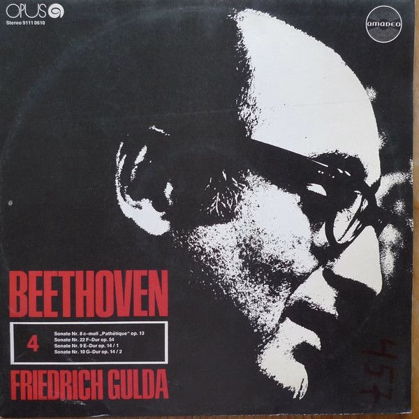 Opus 9111 0610 - Ludwig van Beethoven, Friedrich Gulda - Beethov