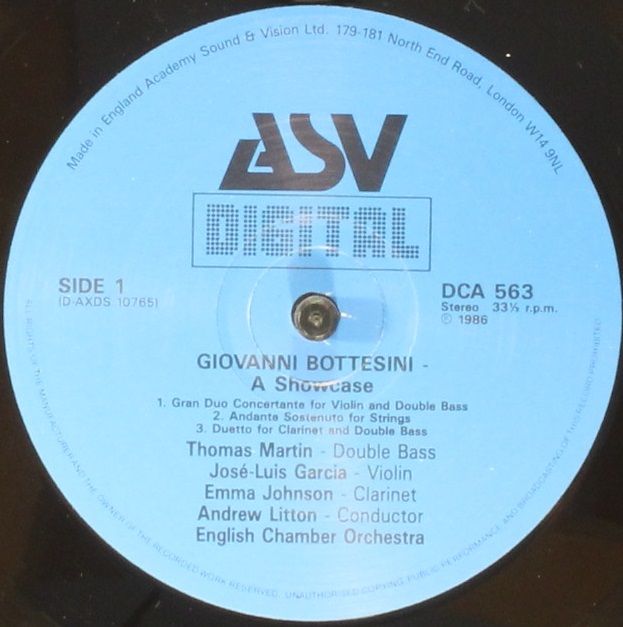 ASV DCA 563 - Giovanni Bottesini, Thomas Martin (5), Emma Johnso - Image 4