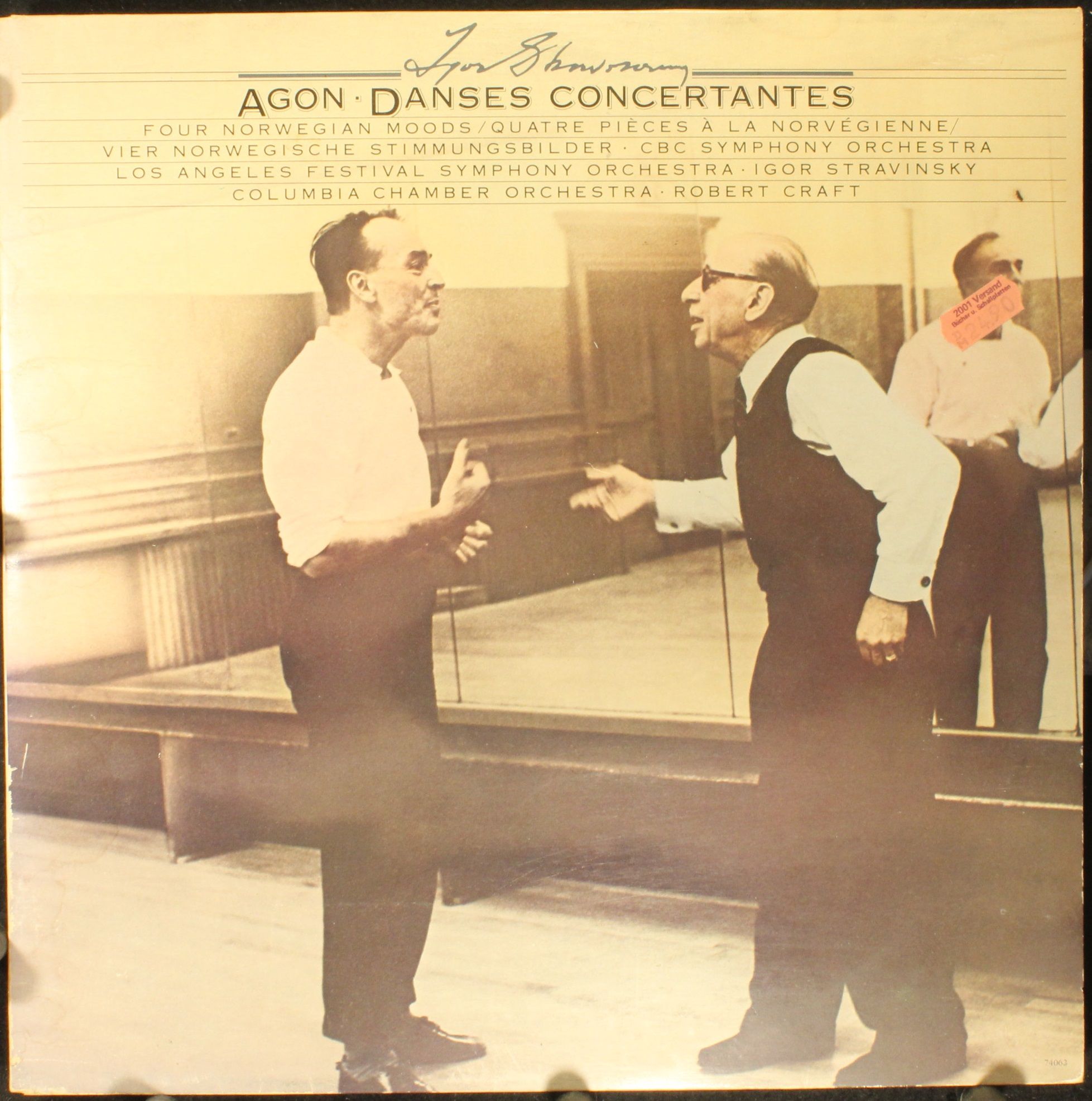 CBS Masterworks GM 31 - Igor Stravinsky, Columbia Chamber Orches