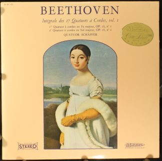 Musidisc 30 RC 651 - Ludwig van Beethoven, Quatuor Schäffer - In