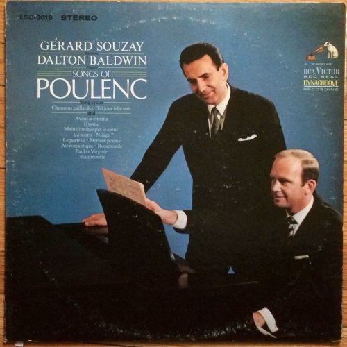RCA Victor Red Seal LSC-3018 - Gérard Souzay, Dalton Baldwin, Fr