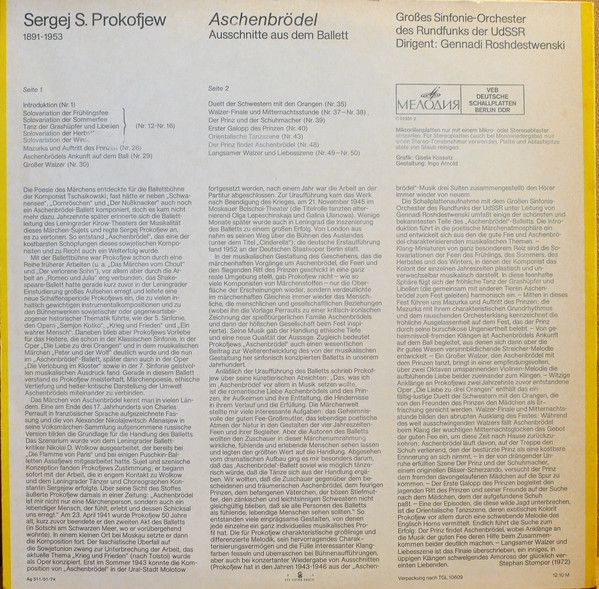 Melodia Eterna 8 26 272 - Sergei Prokofiev, Большой Симфонически - Image 2