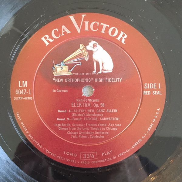 RCA Victor Red Seal LM-6047 - Fritz Reiner, Inge Borkh, Richard - Image 2