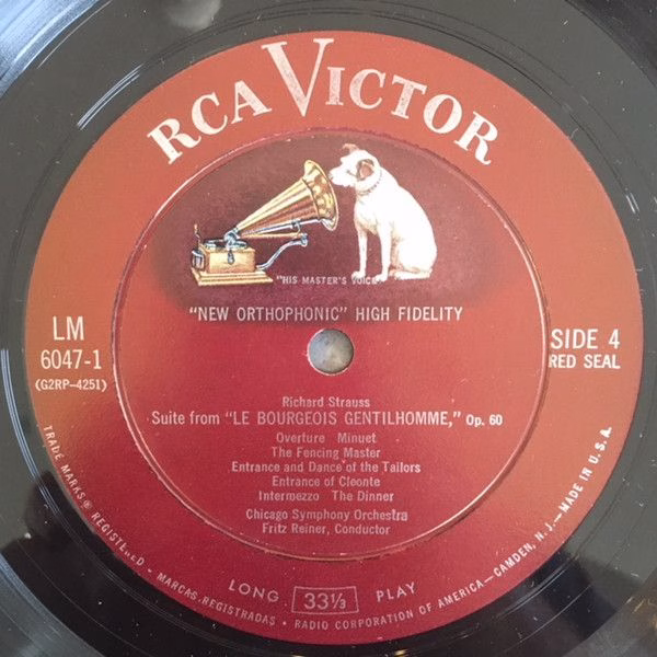 RCA Victor Red Seal LM-6047 - Fritz Reiner, Inge Borkh, Richard - Image 3