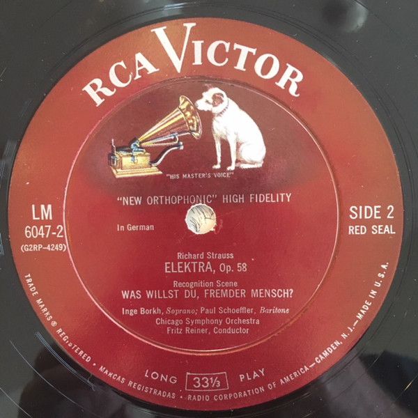 RCA Victor Red Seal LM-6047 - Fritz Reiner, Inge Borkh, Richard - Image 4