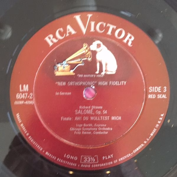 RCA Victor Red Seal LM-6047 - Fritz Reiner, Inge Borkh, Richard - Image 5