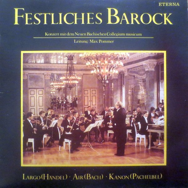 Eterna 8 27 927 - Neues Bachisches Collegium Musicum Leipzig - F