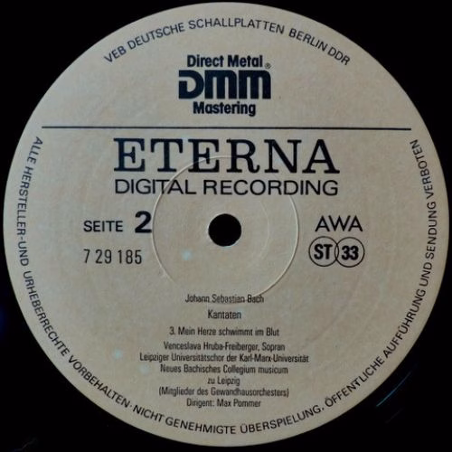 Eterna 7 29 185 - Johann Sebastian Bach, Max Pommer, Neues Bachi - Image 4