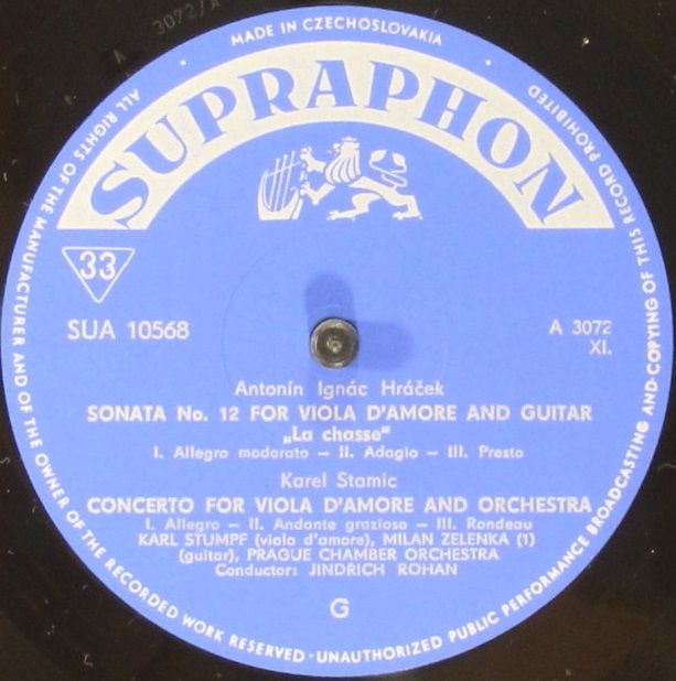 Supraphon SUA 10568 - Attilio Ariosti, Antonio Vivaldi, Pater An - Image 6