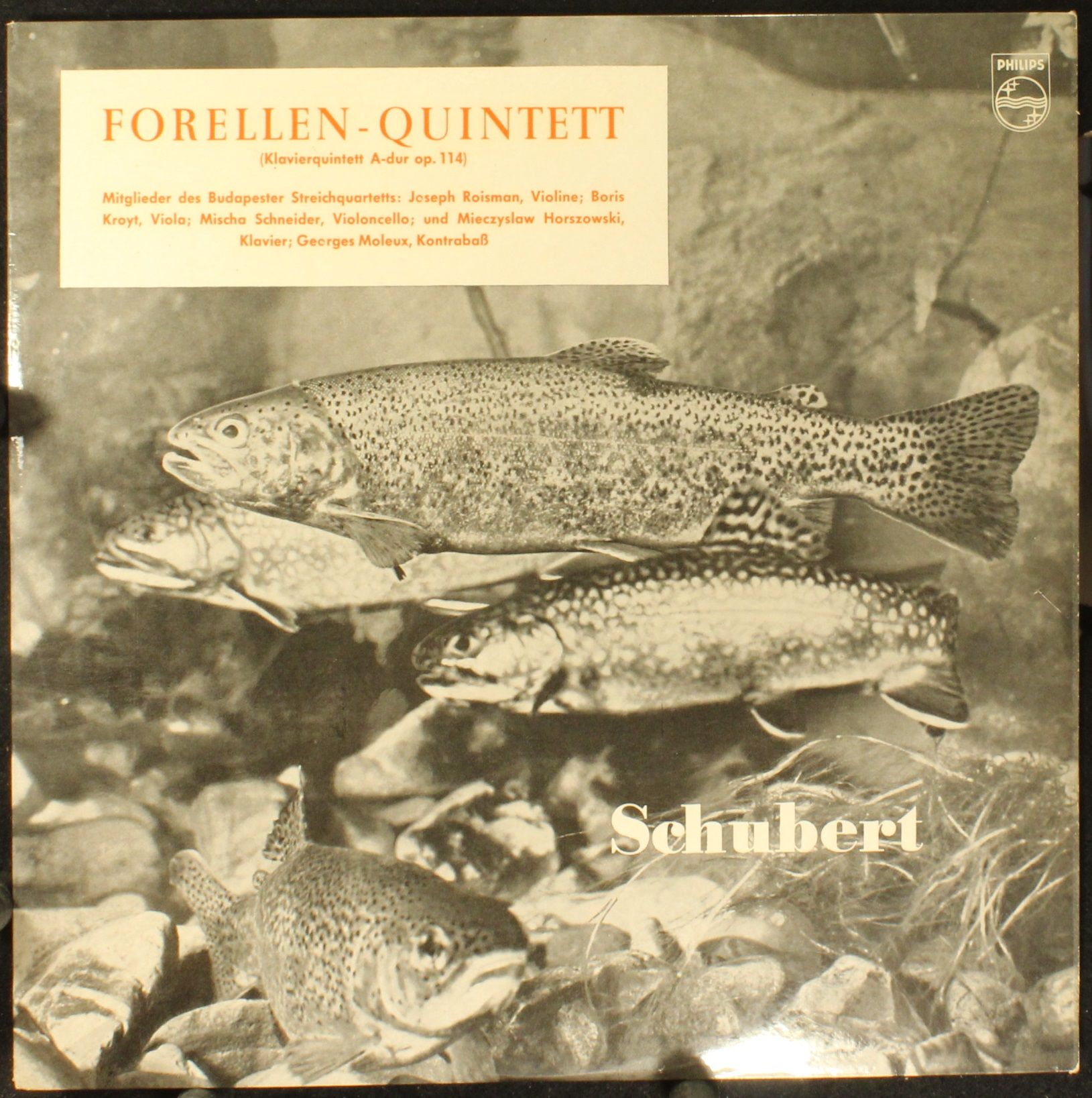 Philips S 06 652 R - Franz Schubert, Budapest String Quartet - F