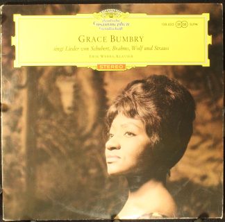 Deutsche Grammophon 138 635 - Grace Bumbry, Erik Werba - Grace B