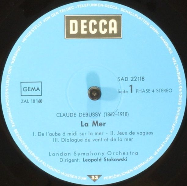 DECCA SAD 22 118 - London Symphony Orchestra, Leopold Stokowski, - Image 3