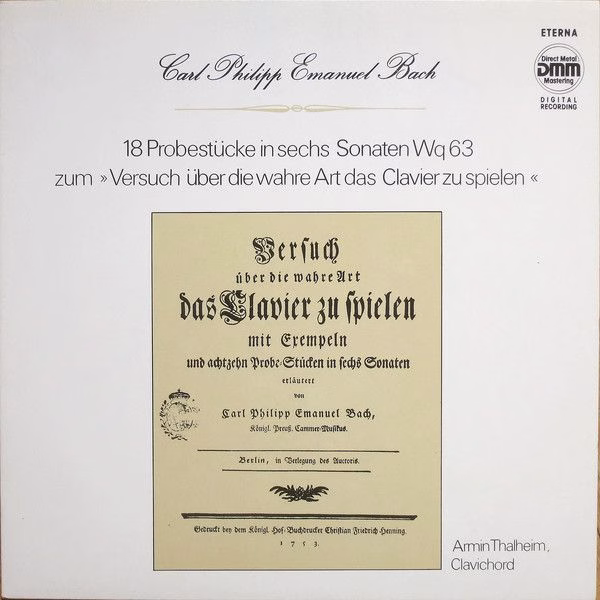 Eterna 7 25 181 - Carl Philipp Emanuel Bach, Armin Thalheim - 18