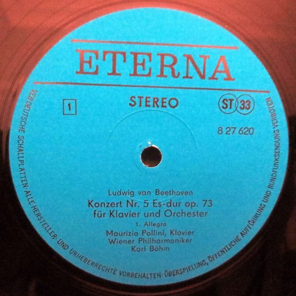 Eterna 8 27 620 - Ludwig van Beethoven, Maurizio Pollini, Wiener - Image 3