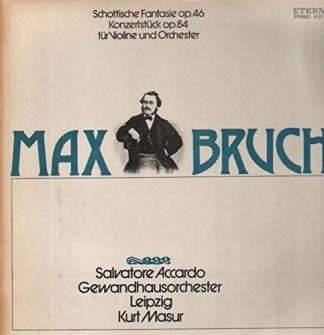 Eterna 8 27 207 - Max Bruch - Schottische Fantasie op. 46b / Kon