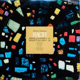 Eterna 8 26 336 - Johann Sebastian Bach, Renate Krahmer, Annelie