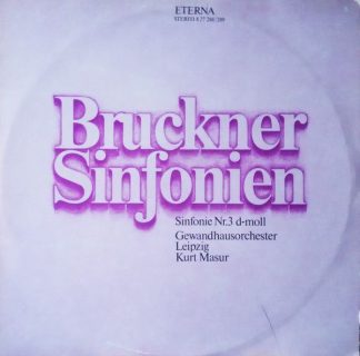 Eterna 8 27 288-289 - Anton Bruckner, Gewandhausorchester Leipzi