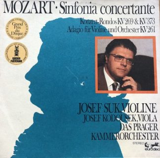Eurodisc 87 656 KK - Wolfgang Amadeus Mozart, Josef Suk, Josef K
