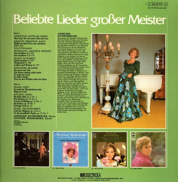 EMI Electrola 1 C 065-28 979 A - Anneliese Rothenberger - Belieb - Image 2