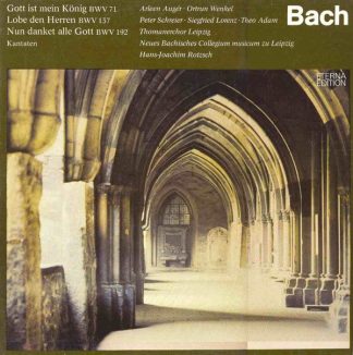 Eterna 8 27 663 - Johann Sebastian Bach, Arleen Auger, Ortrun We