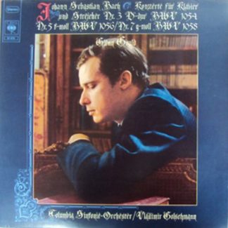 CBS 61 819 - Johann Sebastian Bach, Glenn Gould, Columbia Sympho