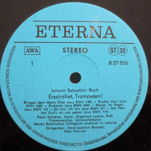 Eterna 8 27 856 - Ludwig Güttler - Erschallet, Trompeten! - Image 3